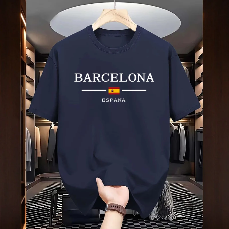Home Barcelona - Barcelona Printed T-shirts for Men High