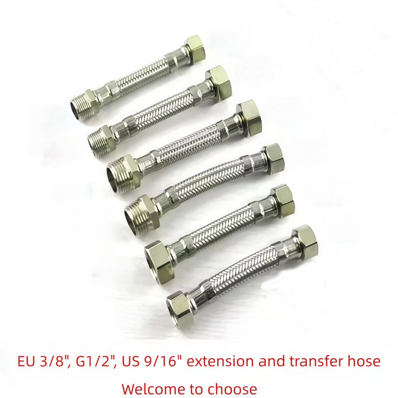 Home Bar Sink - Flexible stainless steel hose suitable for