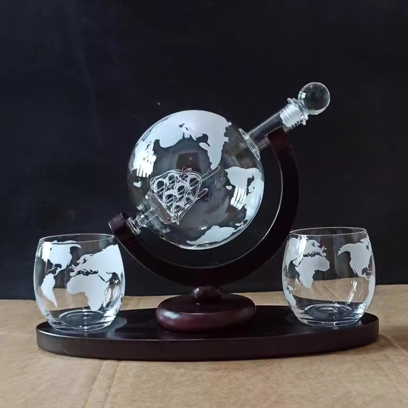 Creative Globe Decanter Set wi - Decanter Globe Set review and price