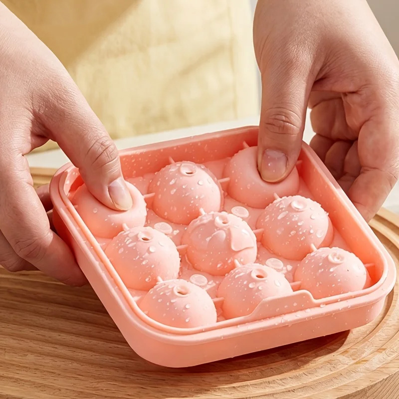 9-hole silicone soccer ball/ic - Ice Mold Sphere review and price
