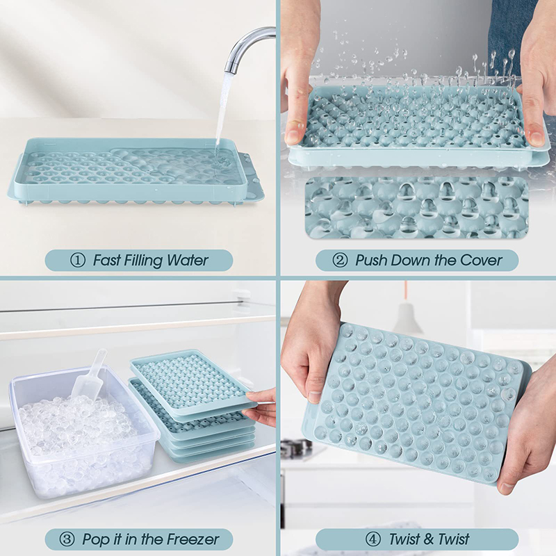 Mini Ice Cube Tray 104 Holes R - Ice Mold Sphere review and price