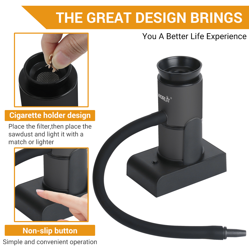 BORUiT SK305 Smoke Infuser Por - Smoking Gun Kit review and price
