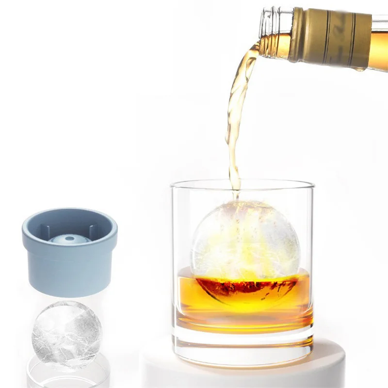 1/2pcs Silicone Round Ice Puck - Ice Mold Sphere review and price