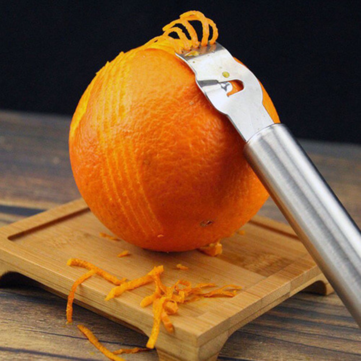 Silver Lemon Zester Tool/Corer - Peeler Channel Knife review and price