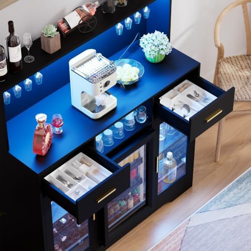 Mini Fridge Cabinet with Stora - Home Bar And Cabinet review and price