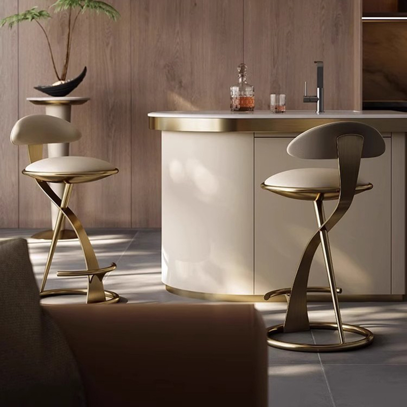 Luxury Modern Bar Stool with G - Home Bar Stools review and price
