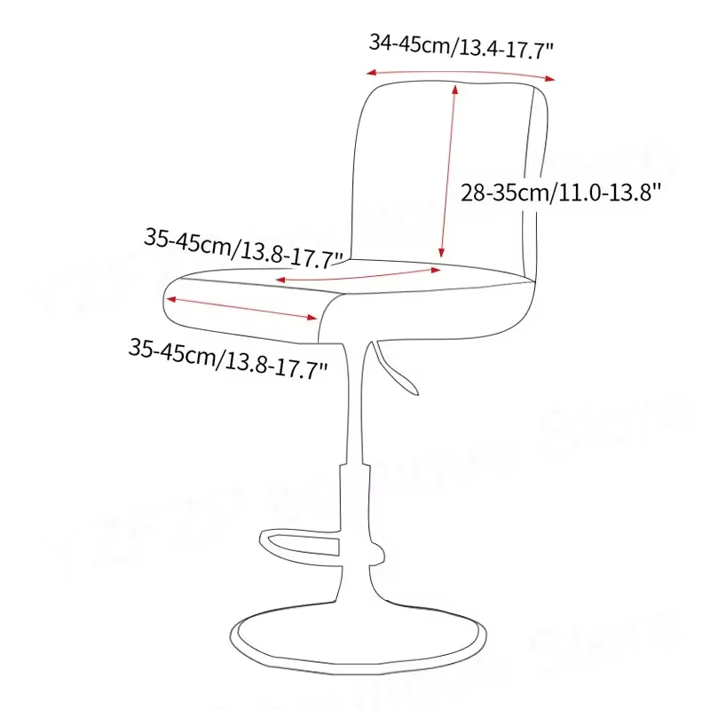 Jacquard Bar Stool Chair Cover - Home Bar Lounge review and price