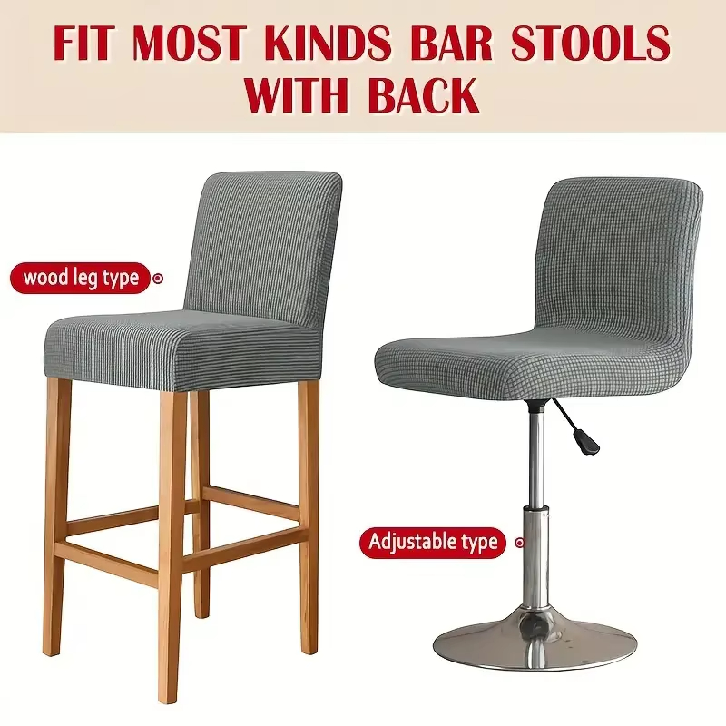 Jacquard Bar Stool Chair Cover - Home Bar Lounge review and price