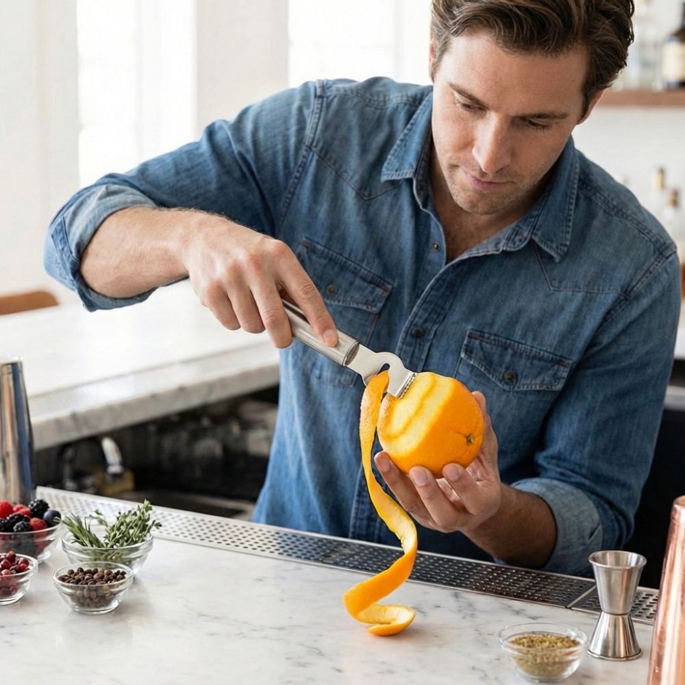Stainless Steel Lemon Peeler W - Peeler Channel Knife review and price