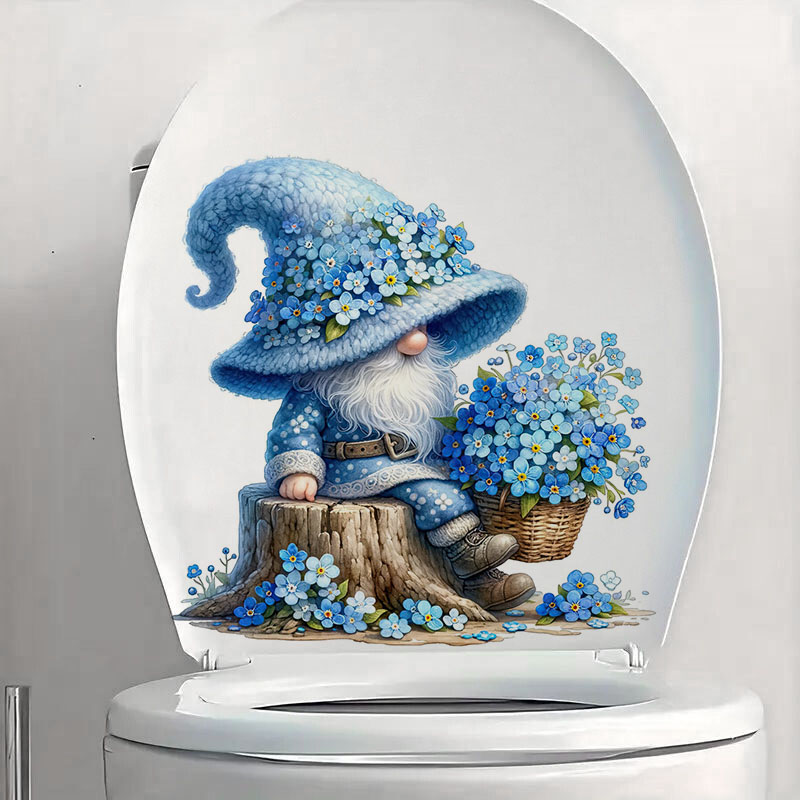 KT322# Funny Gnome Toilet Stic - Home Bargains review and price