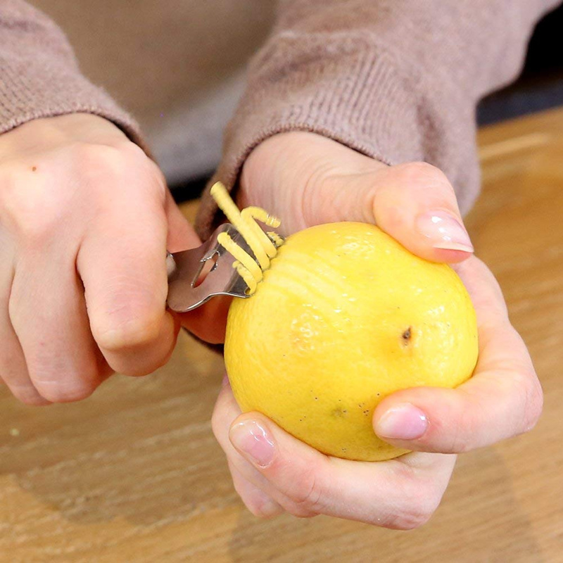 LMETJMA Stainless Steel Lemon  - Peeler Channel Knife review and price