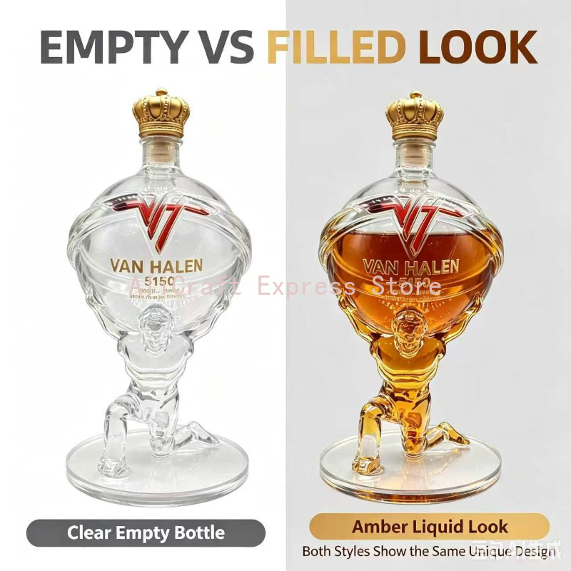 Van Halen 5150 Themed Atlas Gl - Decanter Globe Set review and price