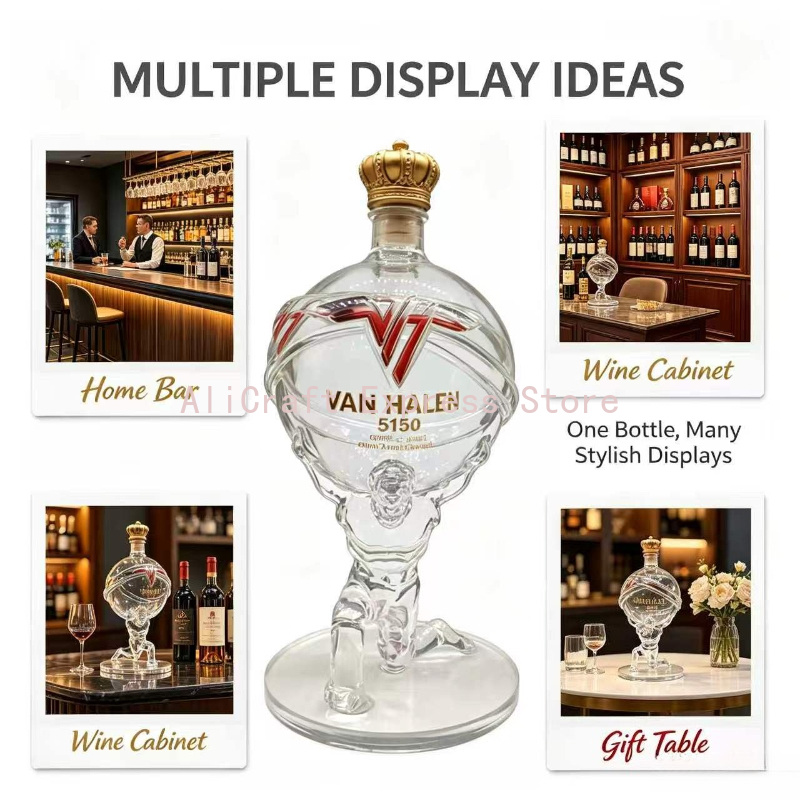Van Halen 5150 Themed Atlas Gl - Decanter Globe Set review and price