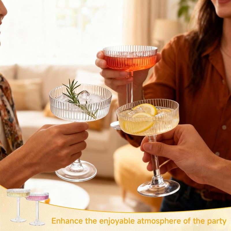 Clear Plastic Martini Dessert  - Home Bar Supplies review and price