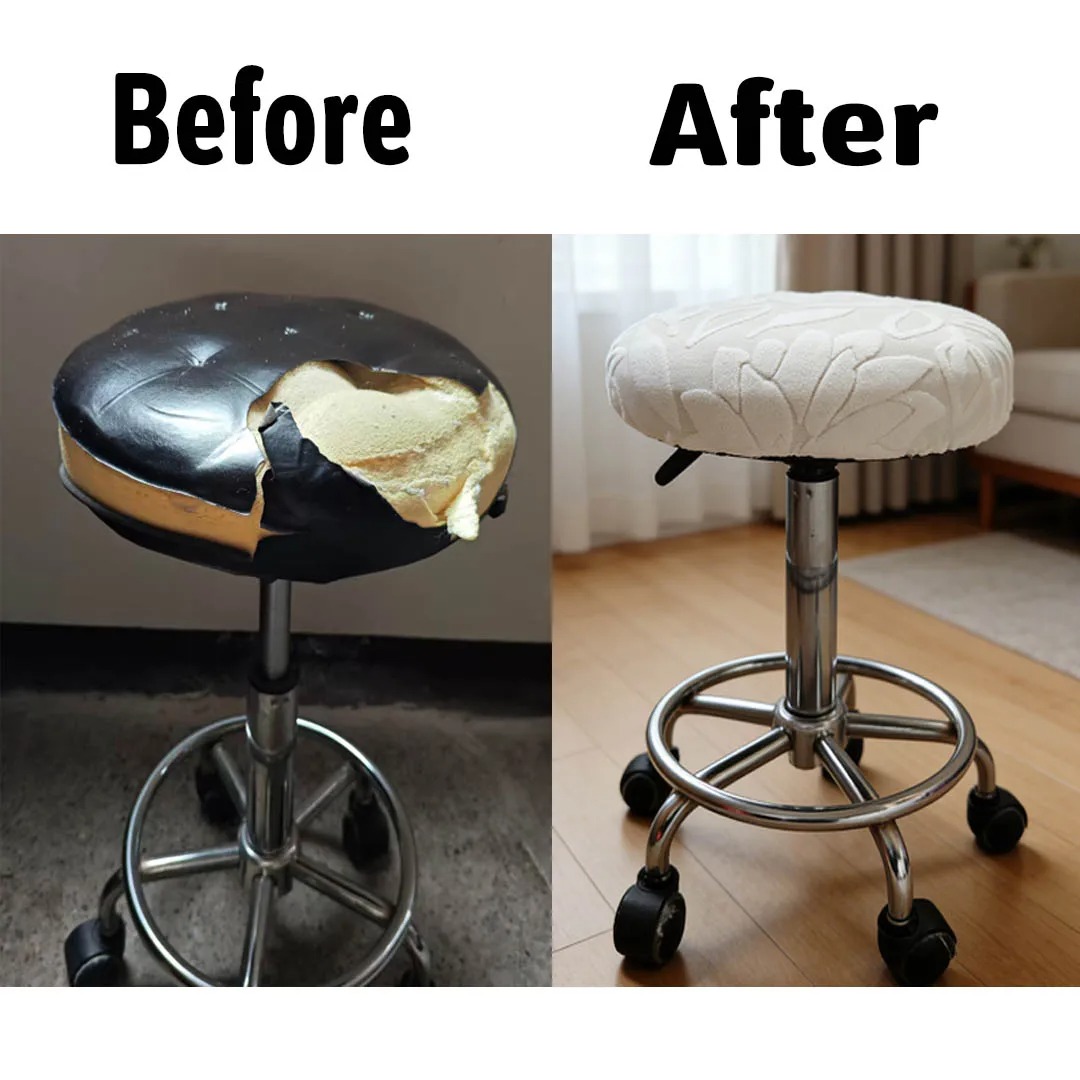 Bar Stool Cover Camellia Jacqu - Home Bar Lounge review and price