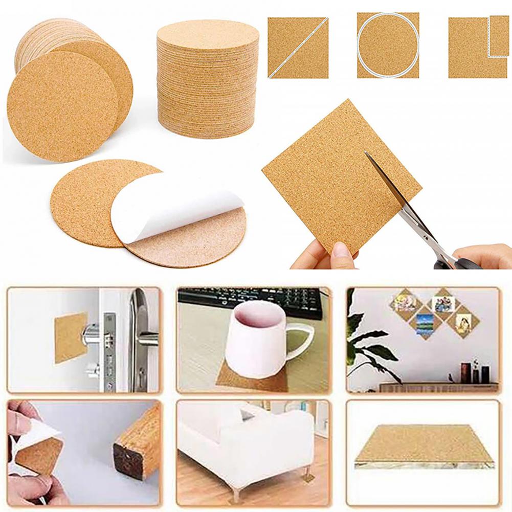 10Pcs Cork Coasters Square Cor - Home Bar Supplies review and price