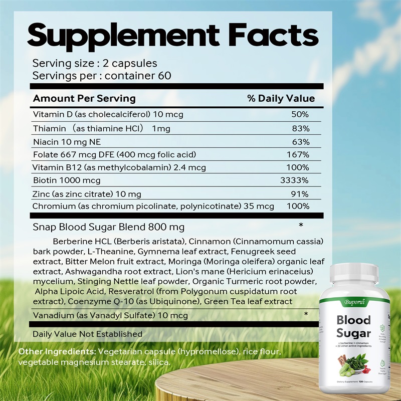 Blood Sugar Capsules - Support - Bitters Bottle Set review and price