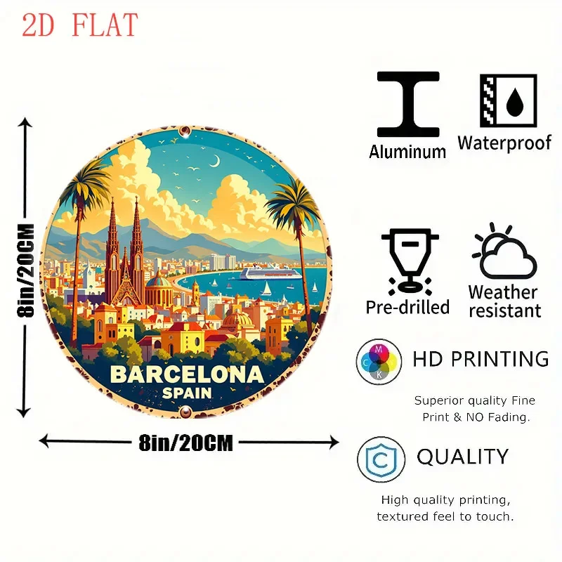 Round 8in Barcelona Spain Land - Home Barcelona review and price