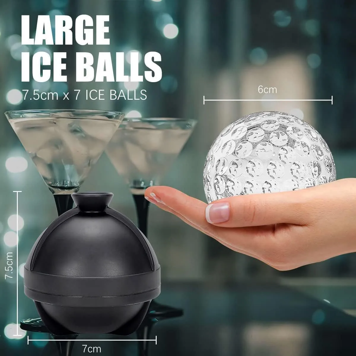 Food Grade Silicone Ice Ball M - Ice Mold Sphere review and price