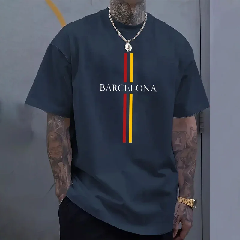 Barcelona Men's Cotton T-shirt - Home Barcelona review and price