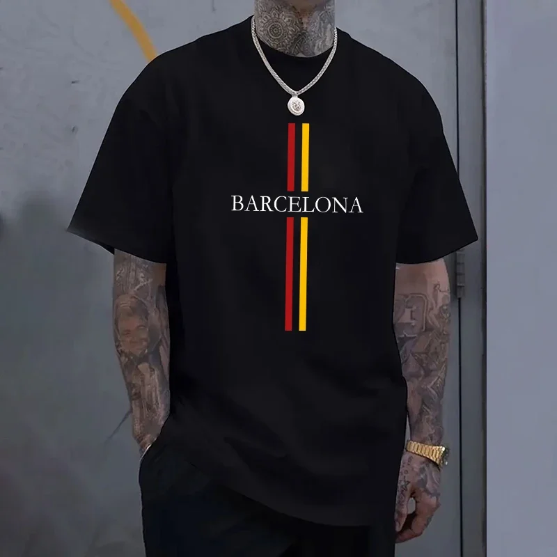 Barcelona Men's Cotton T-shirt - Home Barcelona review and price