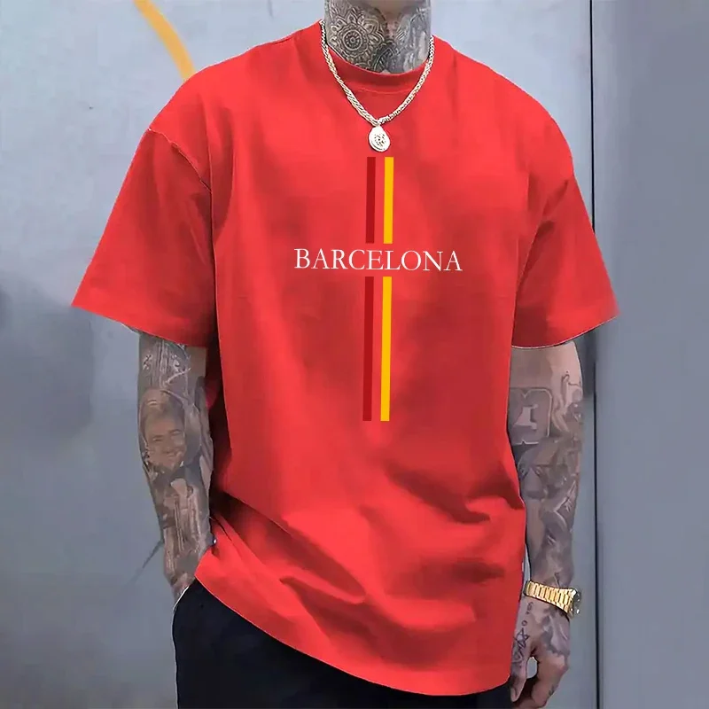 Barcelona Men's Cotton T-shirt - Home Barcelona review and price