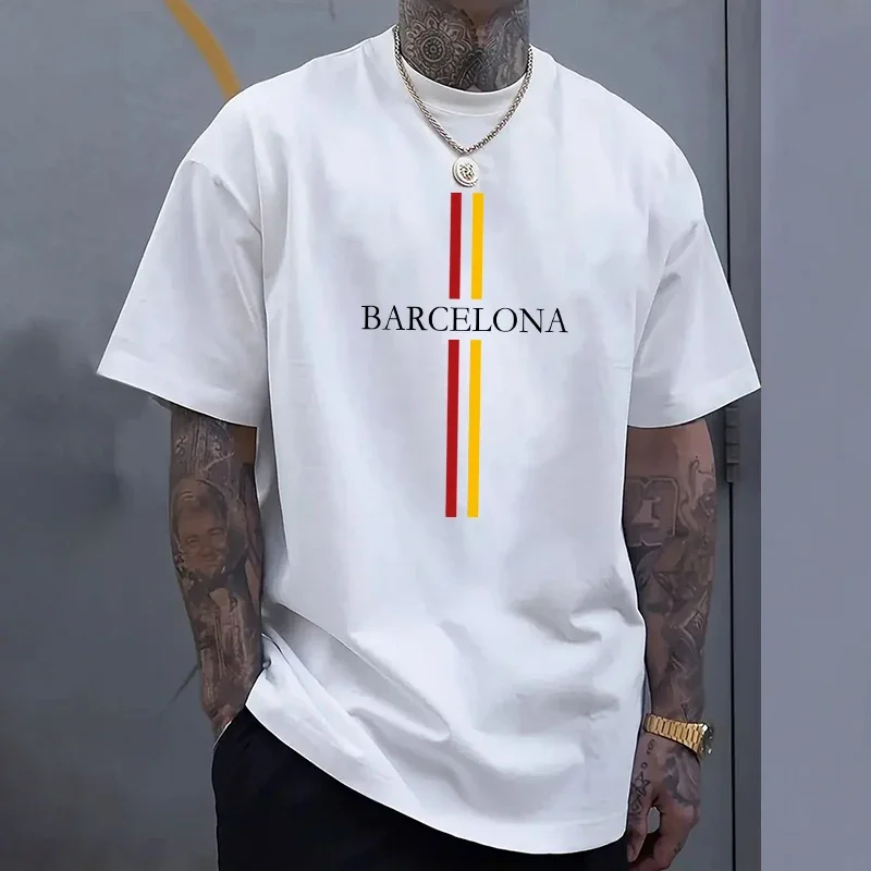 Barcelona Men's Cotton T-shirt - Home Barcelona review and price