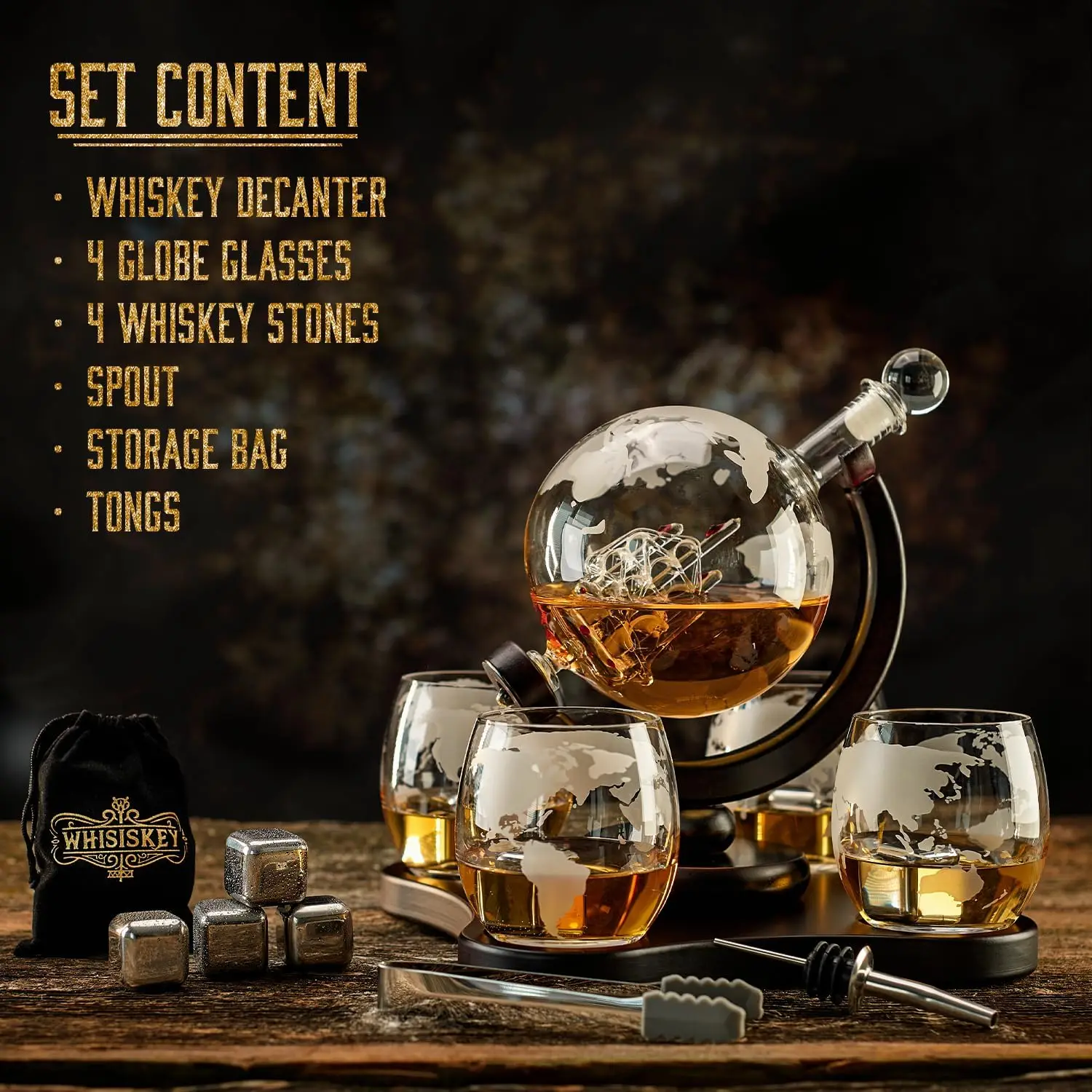 NANCIHUI Creative glass decant - Decanter Globe Set review and price