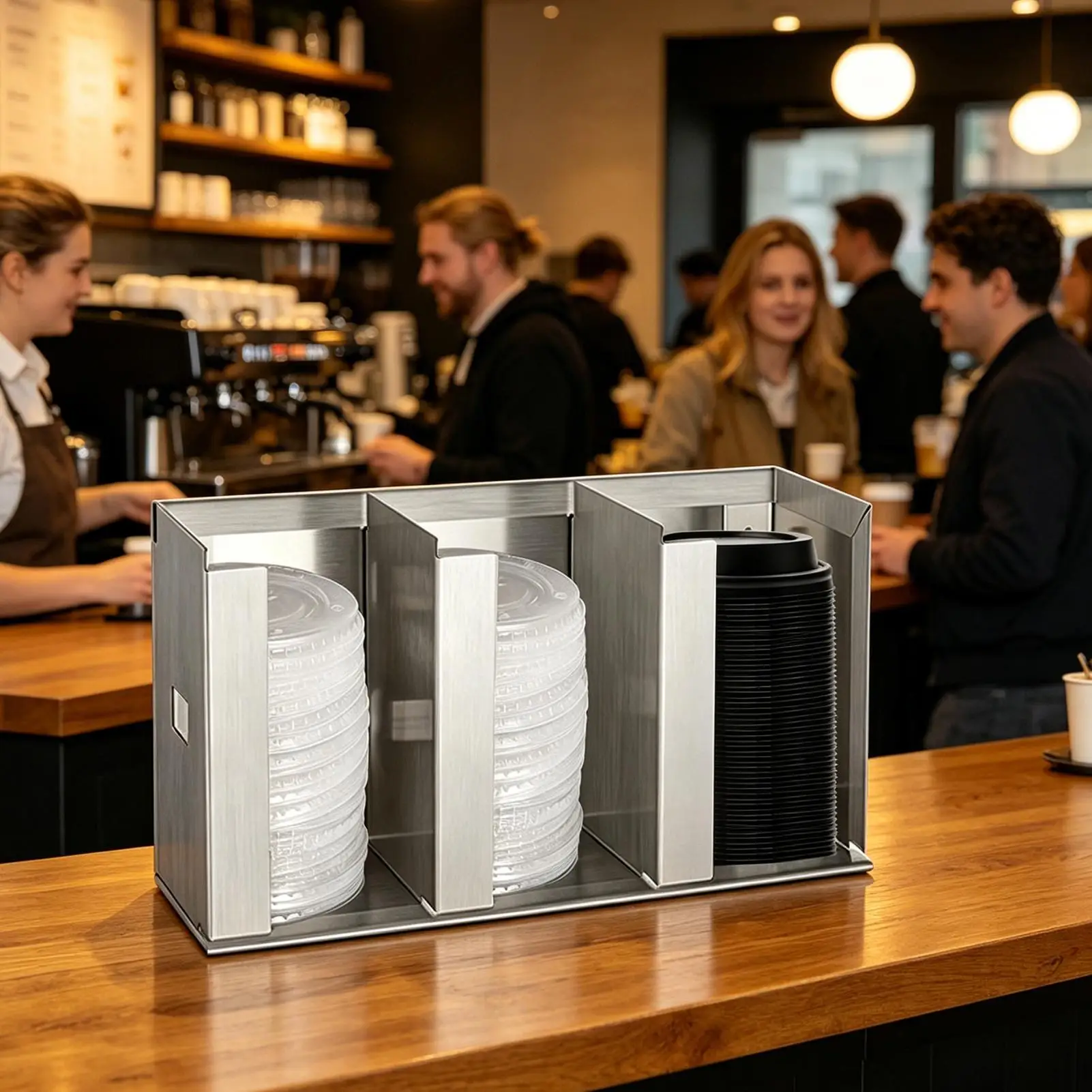 Cup And Lid Organizer Dispense - Home Bar And Coffee review and price
