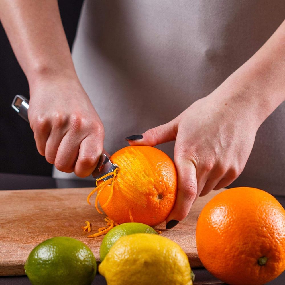 4-Piece Stainless Steel Lemon  - Peeler Channel Knife review and price