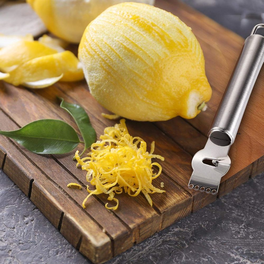 4-Piece Stainless Steel Lemon  - Peeler Channel Knife review and price
