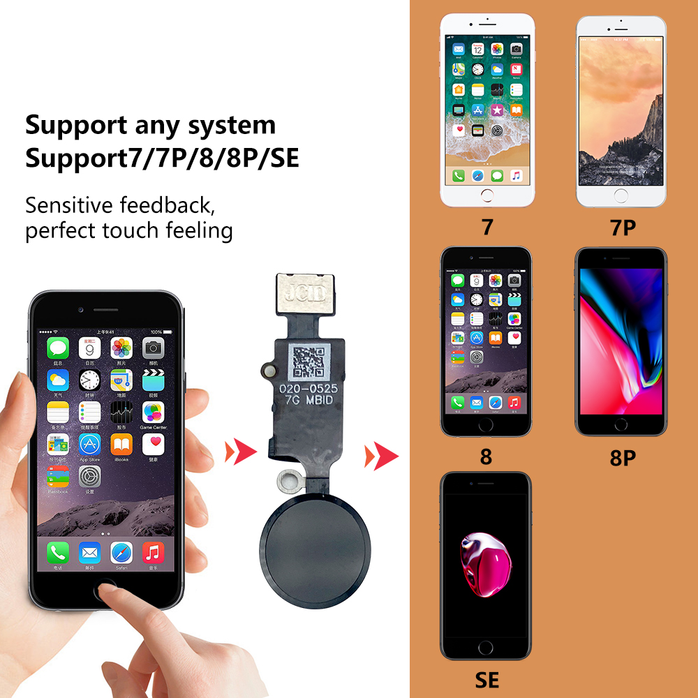 JC 6th 3D Home Button Flex For - Home Bar Iphone review and price