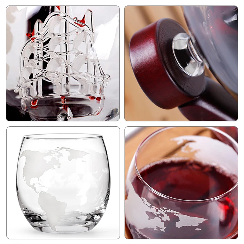 Whiskey Glass Set Crystal Glob - Decanter Globe Set review and price