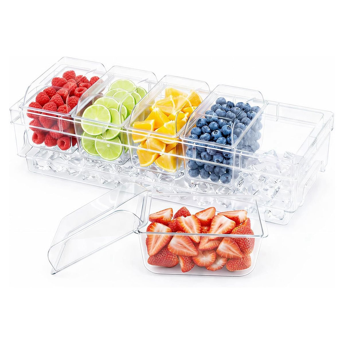 A1846K Chilled Condiment Conta - Garnish Tray Set review and price