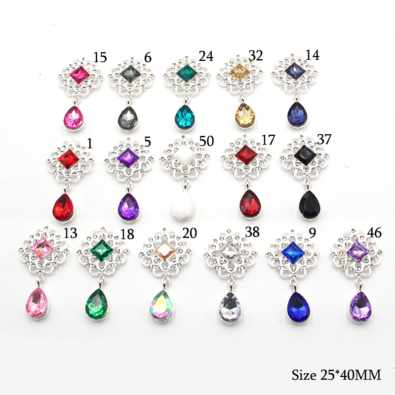 Shiny 25 * 46MM 10Pcs Crystal  - Cocktail Recipe Book review and price