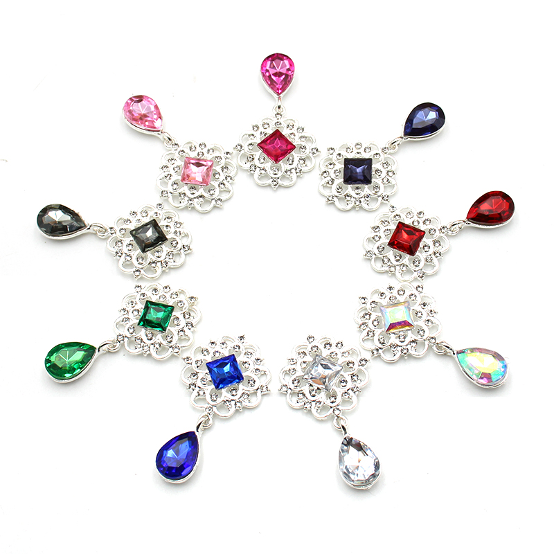 Shiny 25 * 46MM 10Pcs Crystal  - Cocktail Recipe Book review and price