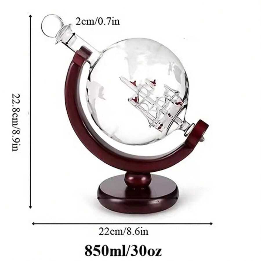 1-piece/3-piece set of globe d - Decanter Globe Set review and price