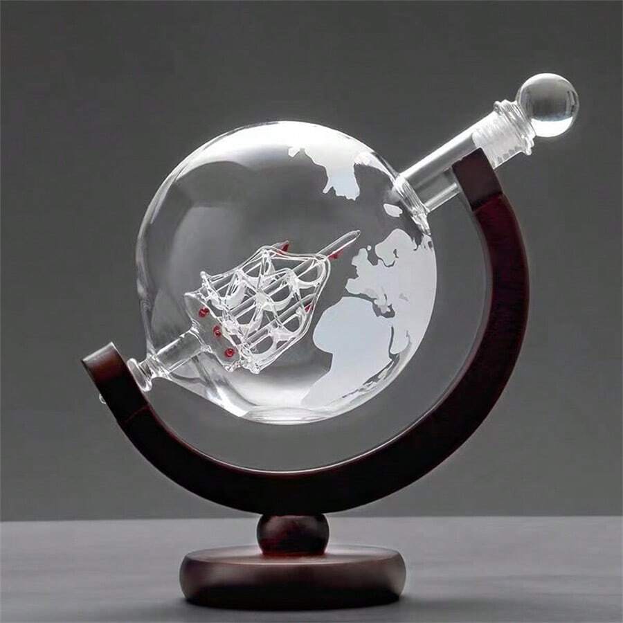 1-piece/3-piece set of globe d - Decanter Globe Set review and price