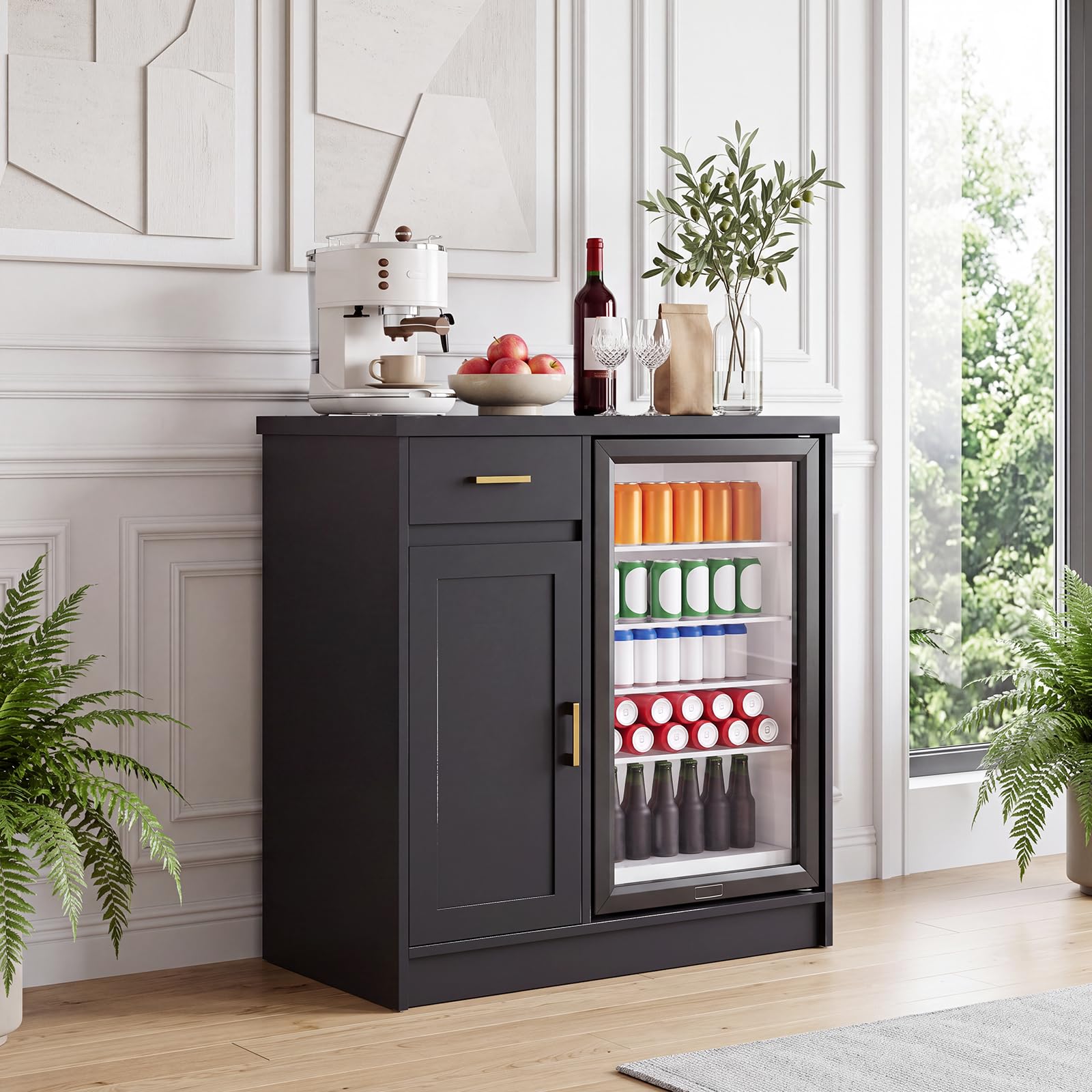 42in Farmhouse Wine Bar Cabine - Home Bar And Cabinet review and price