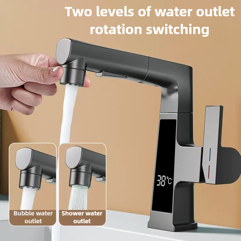 Digital Display Pulling Faucet - Home Bar Sink review and price