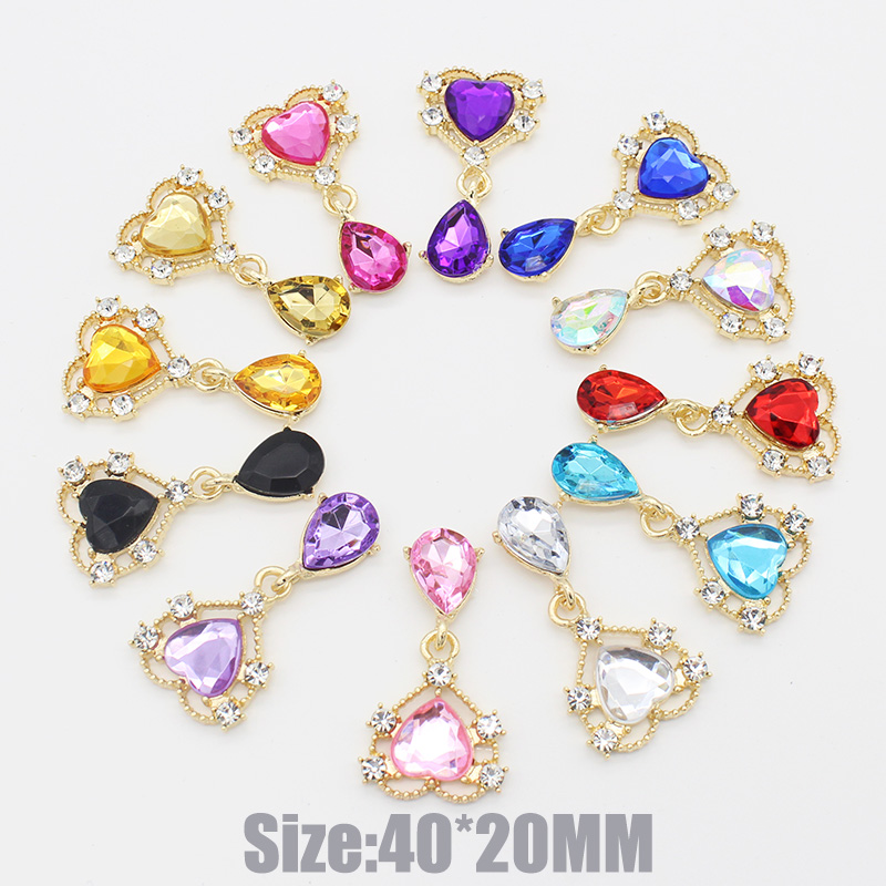 10Pc 20*40mm NEW Heart Crystal - Cocktail Recipe Book review and price