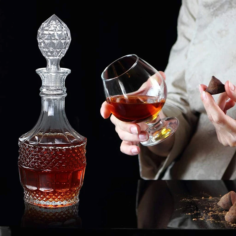 Liquor Decanter, Glass Decante - Home Bargains review and price
