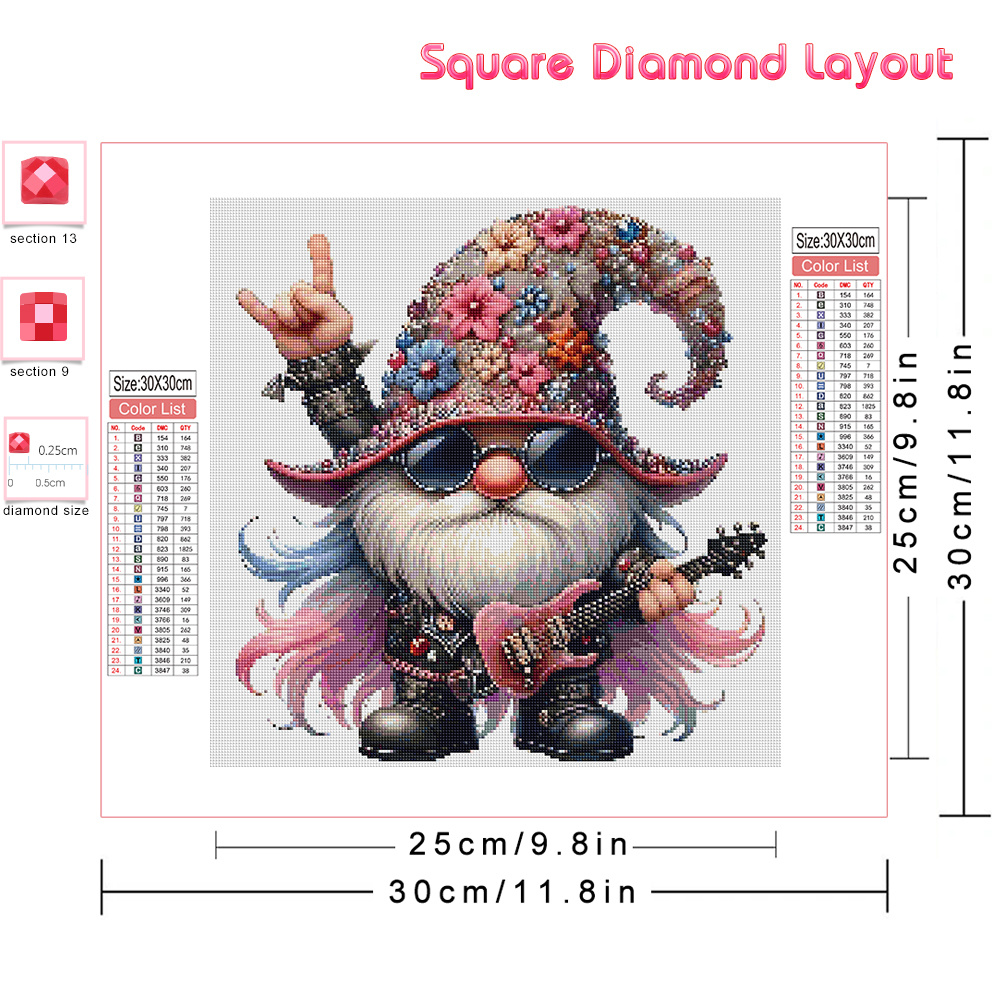 Huacan New Arrivals Diamond Pa - Home Bargains review and price