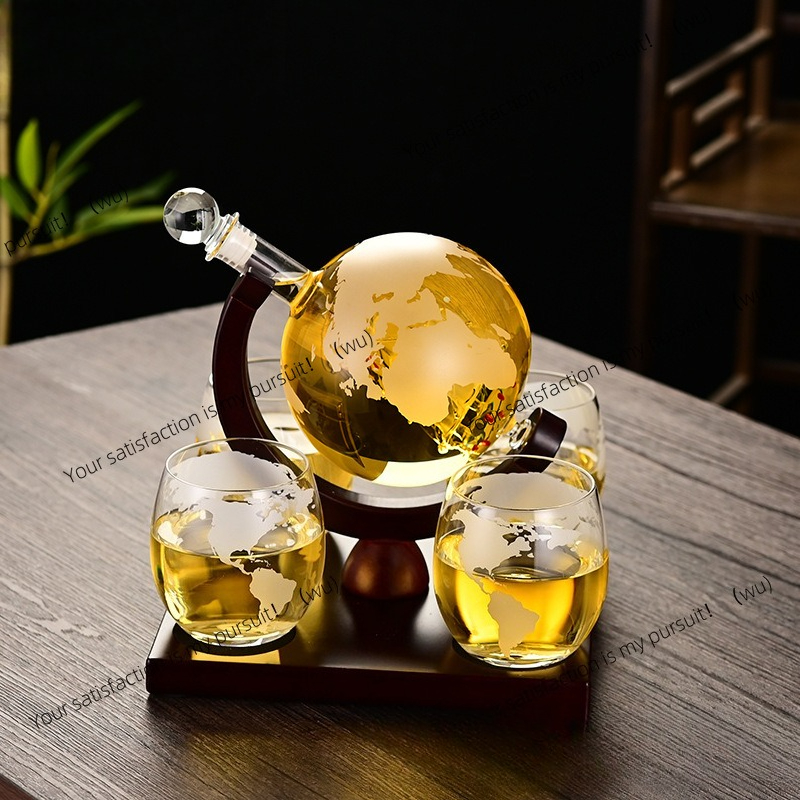 Creative Whiskey Glass Bottle  - Decanter Globe Set review and price
