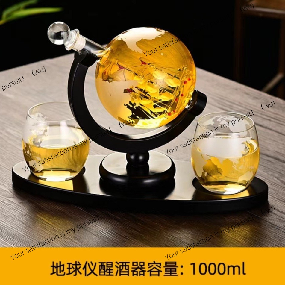 Creative Whiskey Glass Bottle  - Decanter Globe Set review and price
