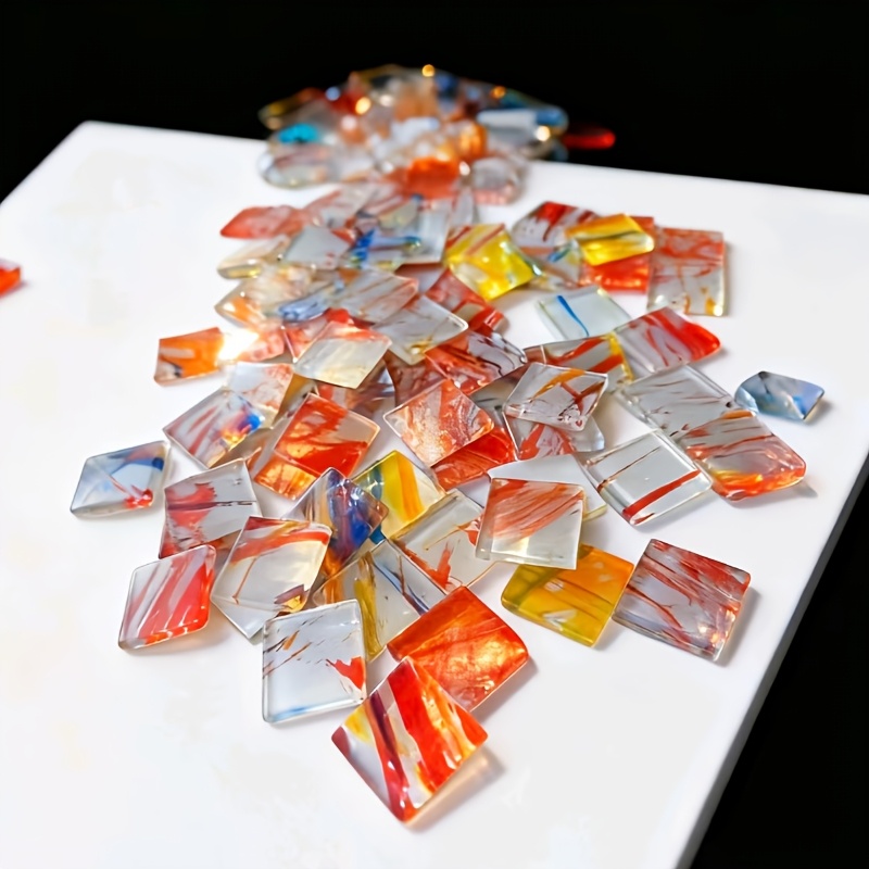 100g square mosaic hand-painte - Home Bar And Counter review and price