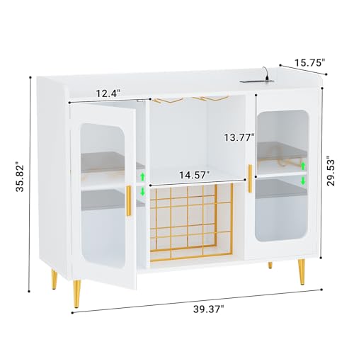 Liquor Cabinet Bar with Power  - Home Bar And Cabinet review and price