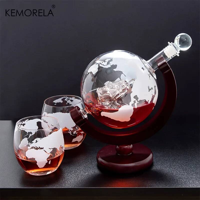 900ML Globe Whiskey Decanter S - Decanter Globe Set review and price