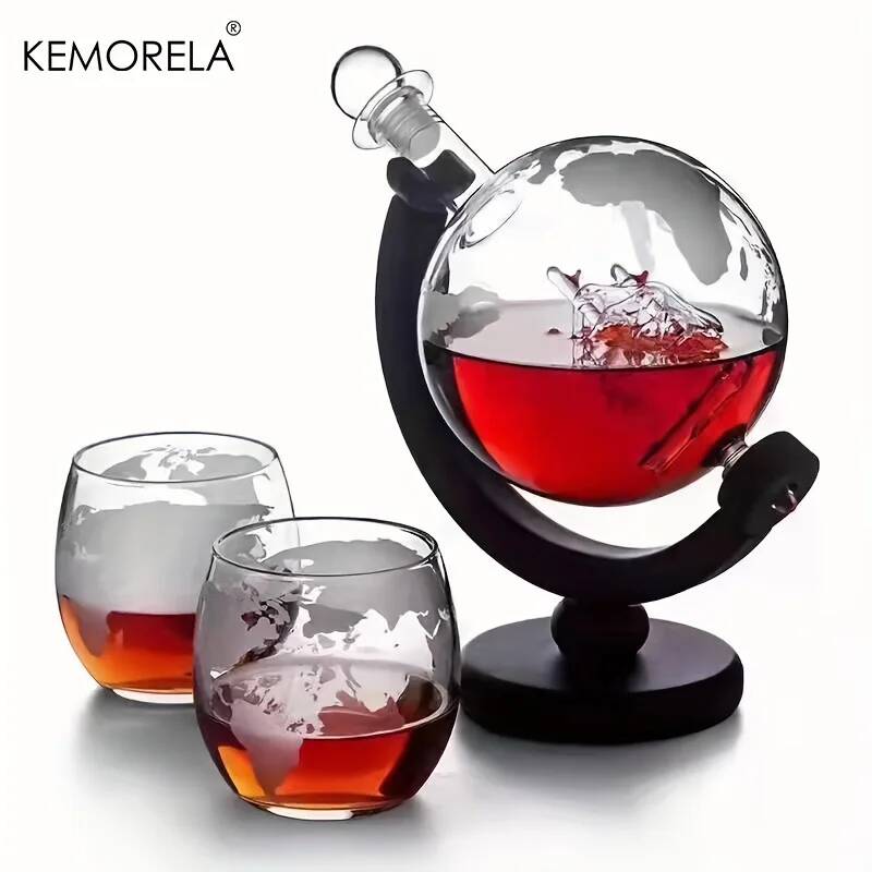 900ML Globe Whiskey Decanter S - Decanter Globe Set review and price