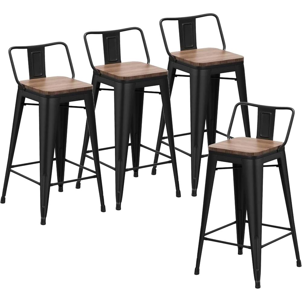 24 Inch Bar Stools Set o 4 Ind - Home Bar Stools review and price
